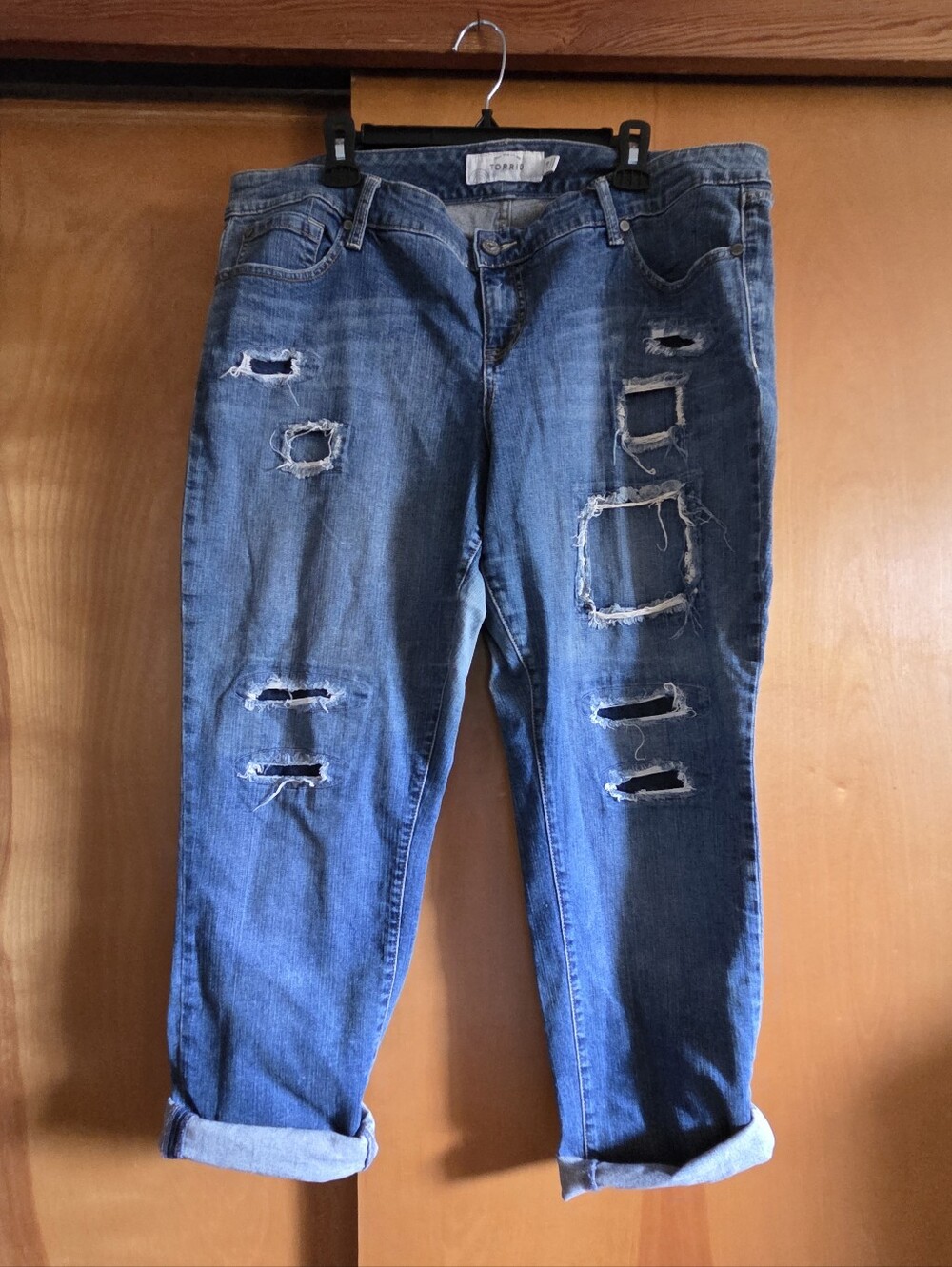Torrid Distressed Boyfriend Jeans